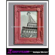 antique classic carving narrow frame picture frame mini hanging